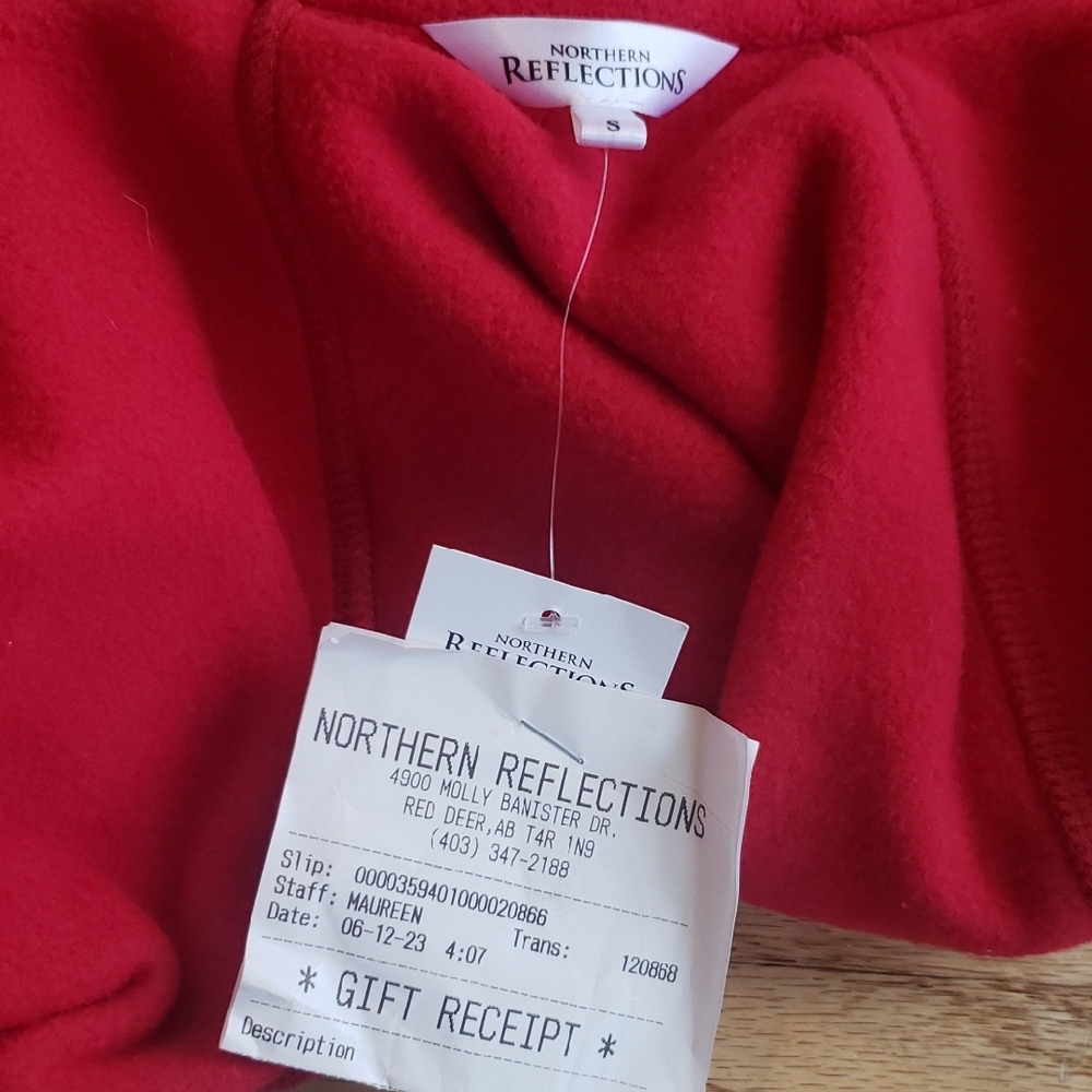 (S) NWT Northern Reflections Fleece Cozy Festive Dressy Business Casual Academia - Picture 3 of 10